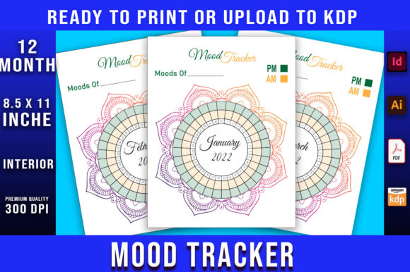 Download KDP Interior Mood Tracker Journal - Tracker Collection