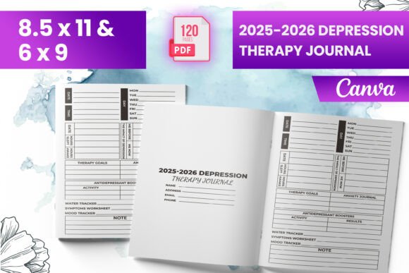 Download 2025-2026 Depression Therapy Journal KDP - Premium Resources