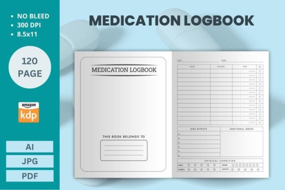 Download Medication Tracker Kdp Interior - Tracker Collection