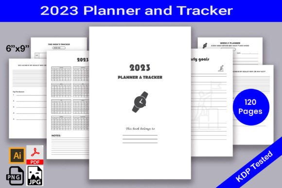 Download 2023 Planner and Tracker Paperback - Tracker Collection