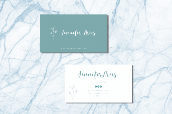 Download Green White Business Card Template - Premium Resources